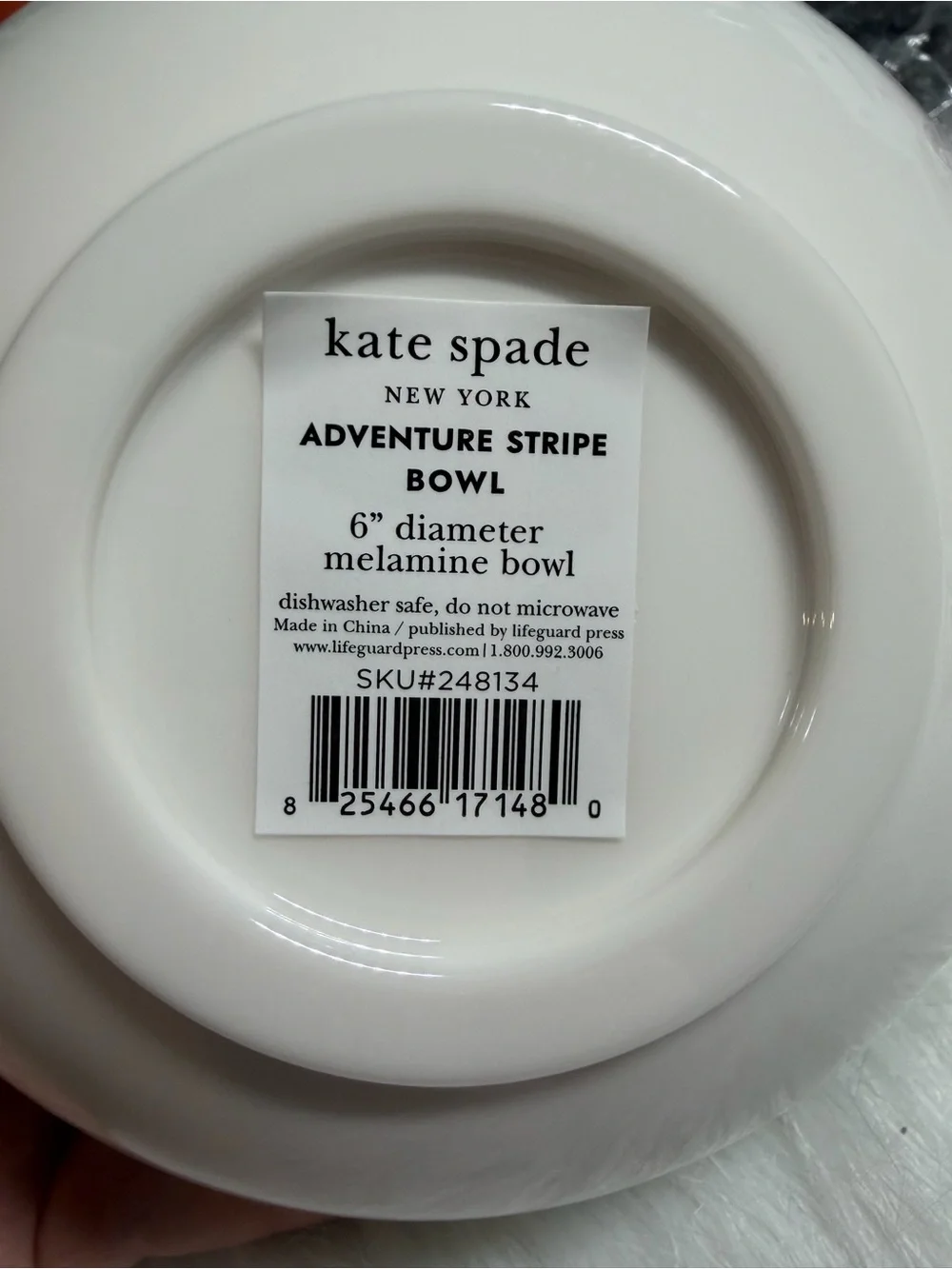 Kate Spade New York Adventure Stripe 6